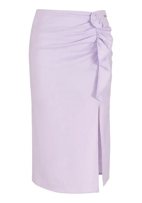 Midi skirt with slit and ruffles ARMANI EXCHANGE | skirts | 3DYN08 YN3RZ1354